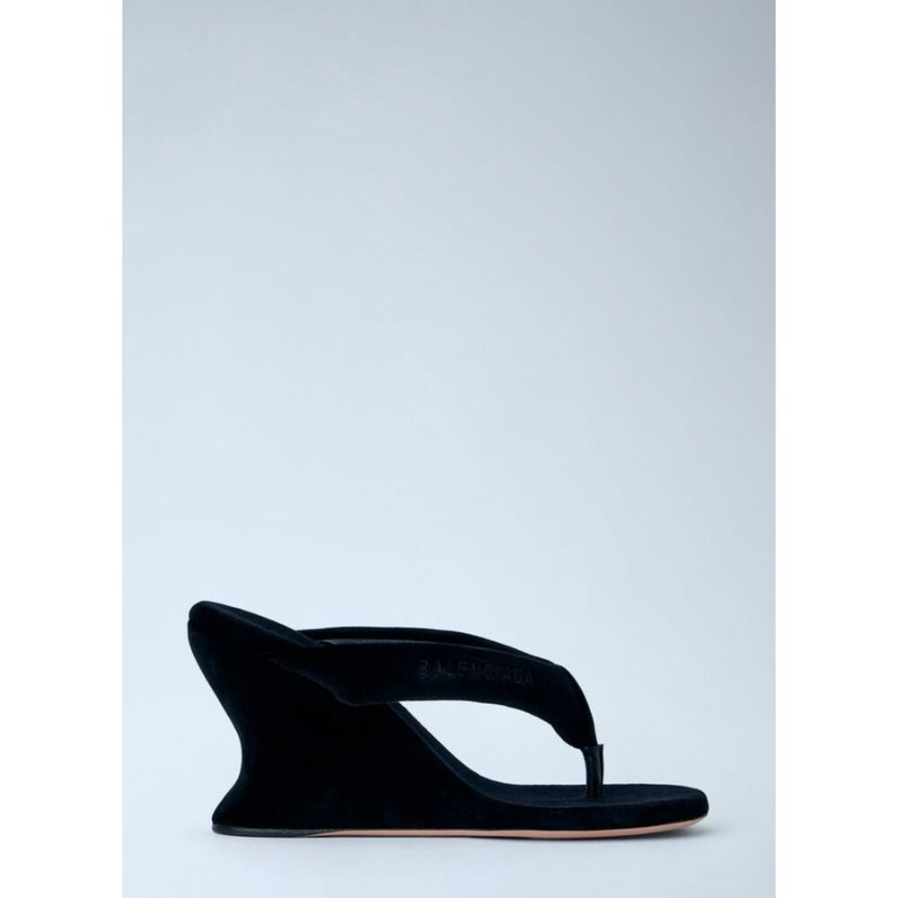 Balenciaga Women Gaeta Wedge Thong Sandals